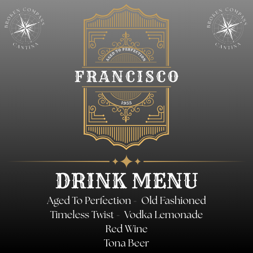 BIRTHDAY PARTY CUSTOM MENU