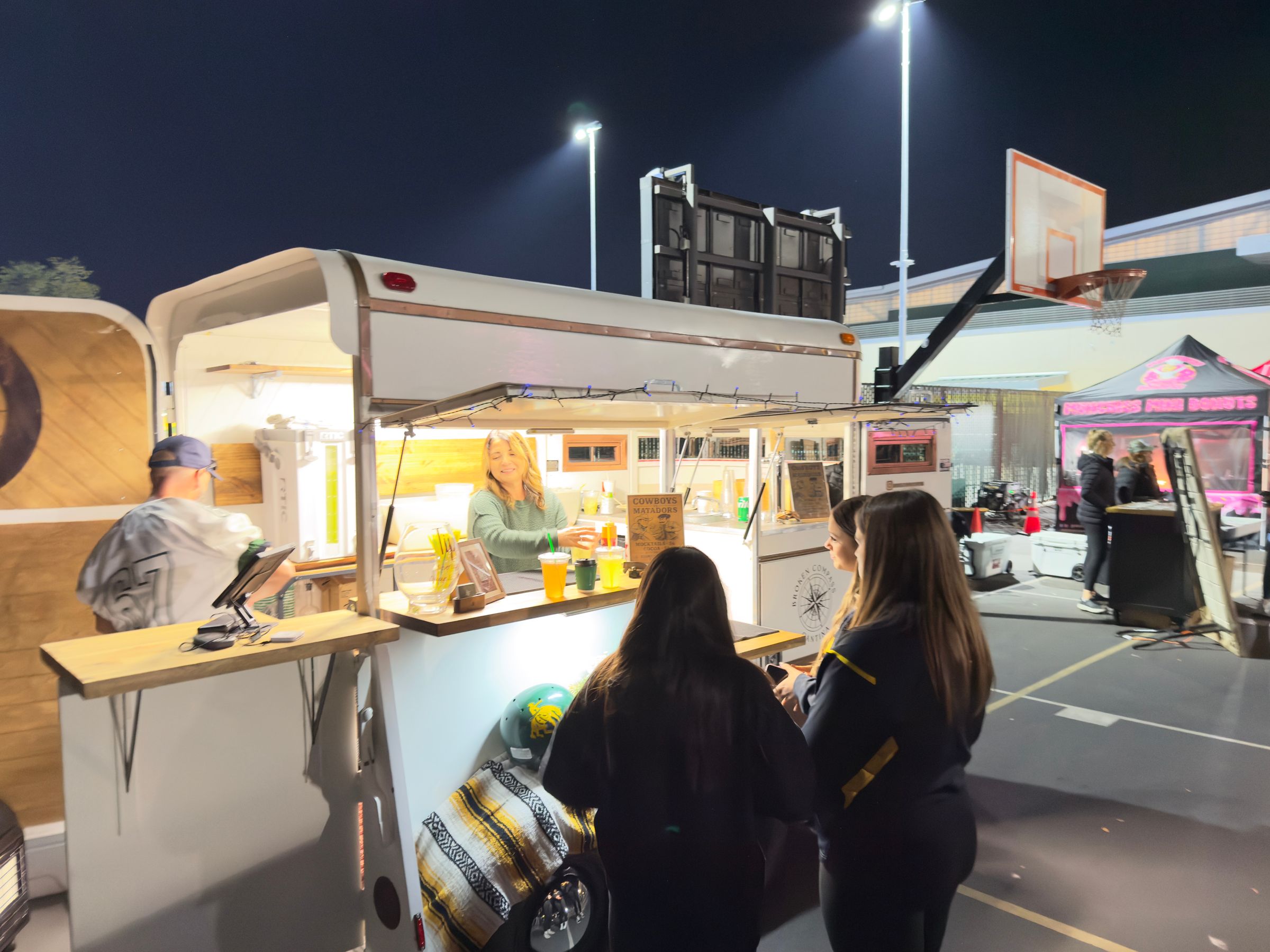 BCC COCOA AND MOCKTAIL AT THE HIGH SCHOOL FOOTBALL GAME