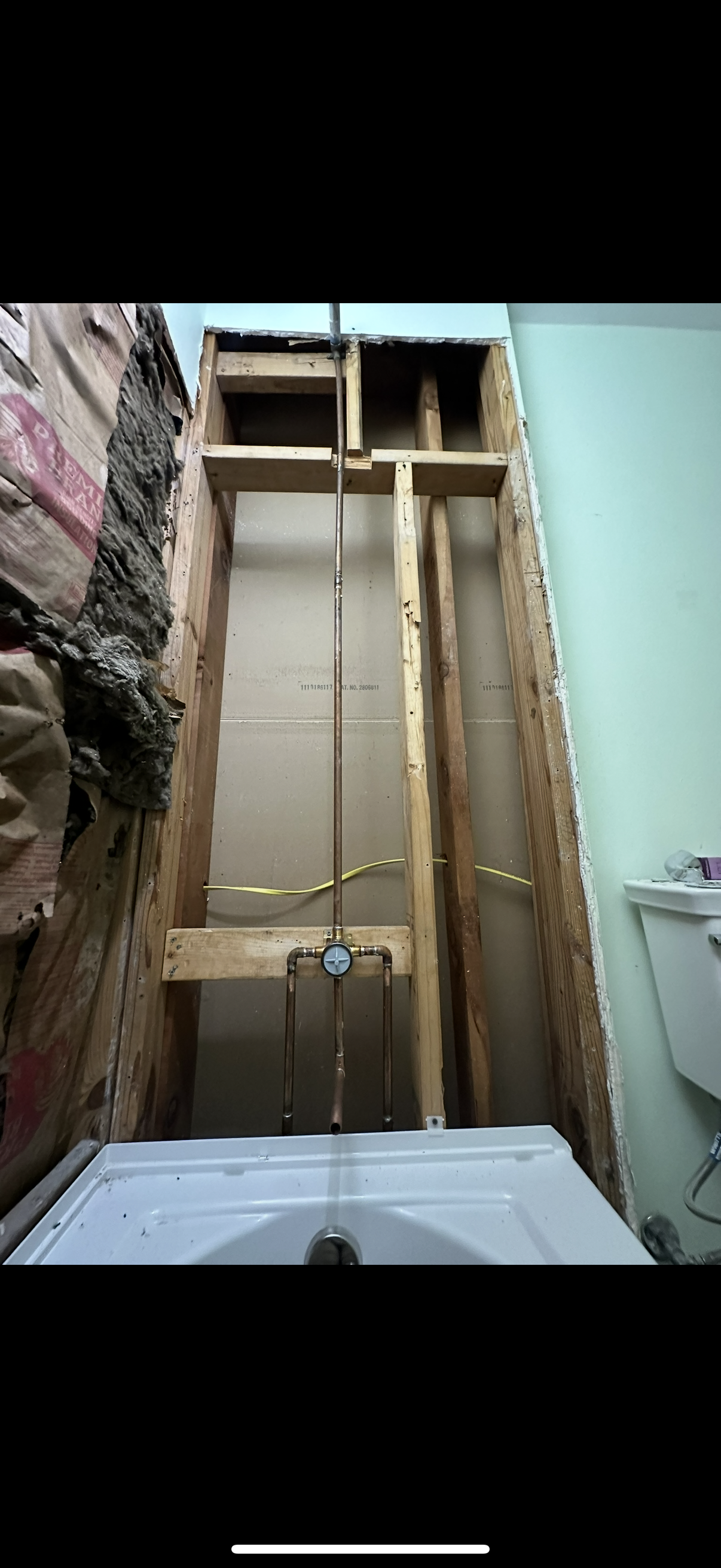 Delta shower valve