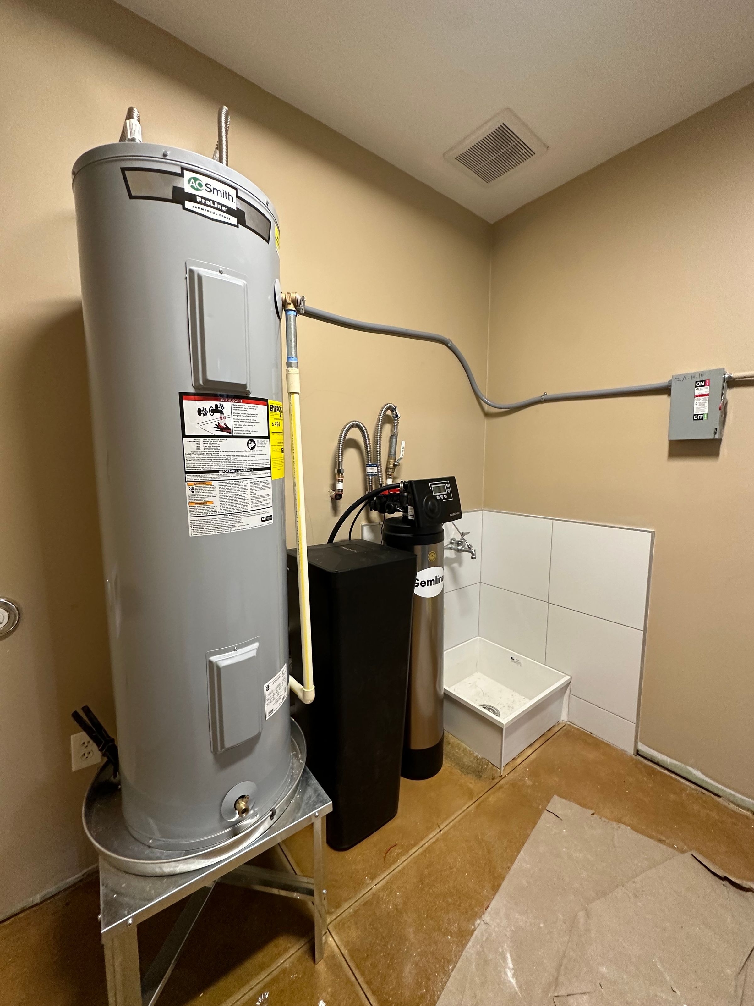 Water heater & filter system