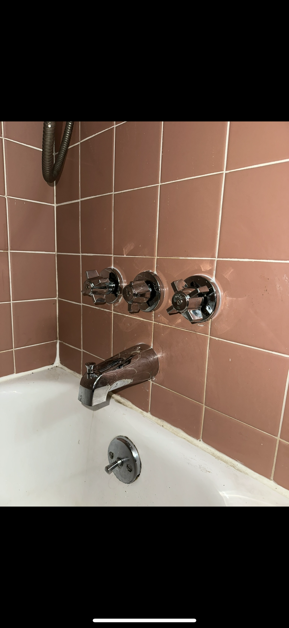 3-Handle Shower faucet 