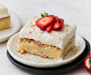 Strawberry Tres Leches Cake ($4 per slice)