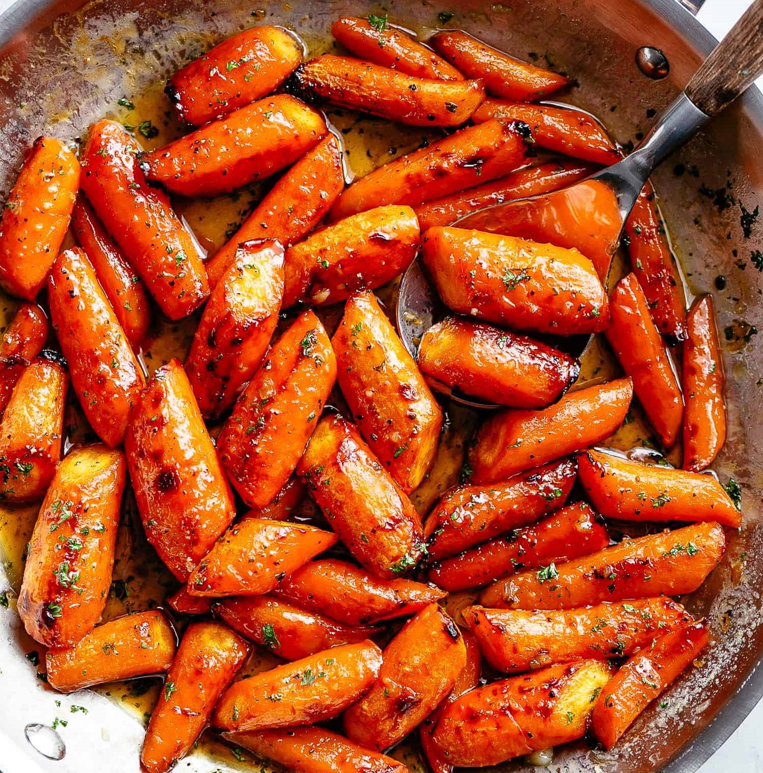 Honey Garlic Carrots ($3 per serving)