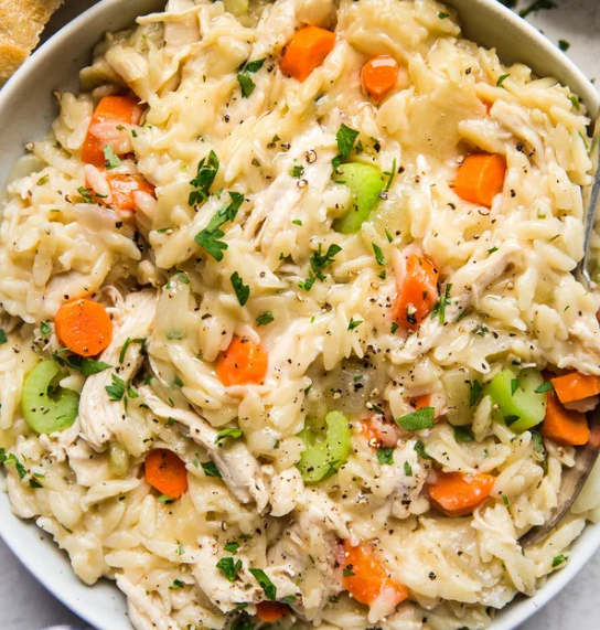 Creamy Chicken Orzo ($10-45)