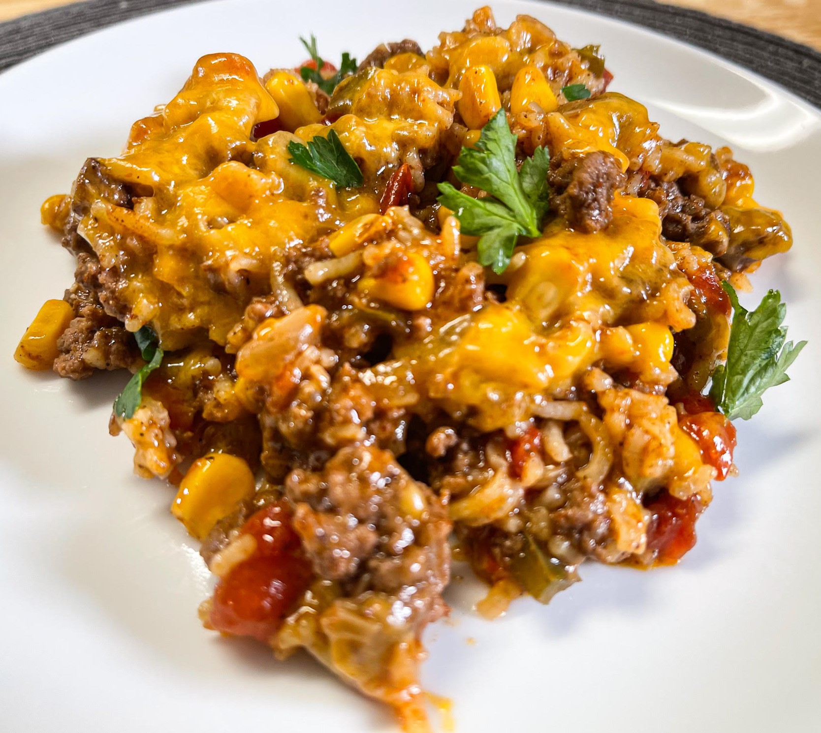 Mexican Beef & Rice Bake ($10-45)