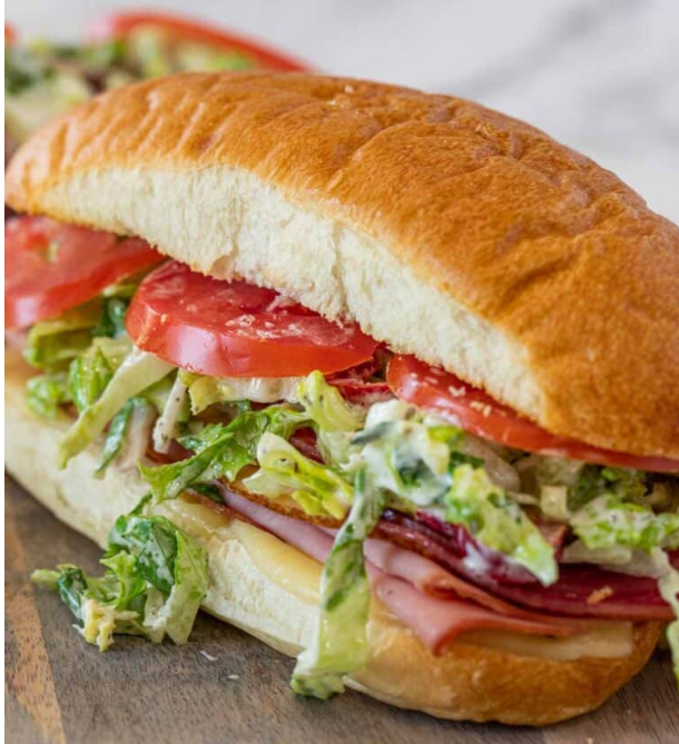 Italian Grinder Sub Sandwich