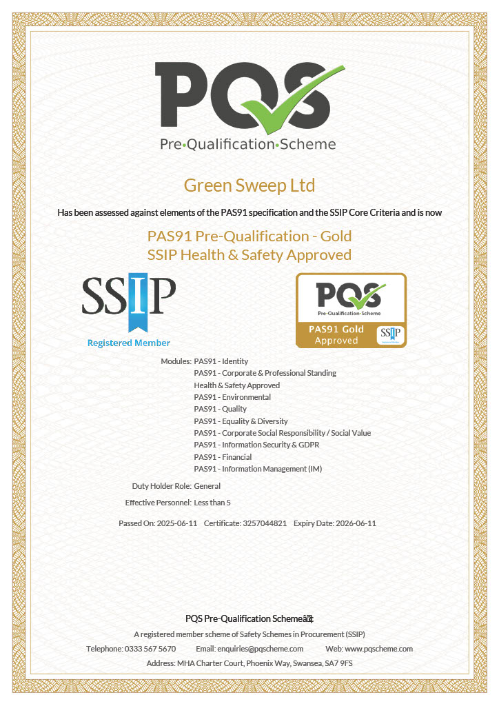 Green Sweep Kent | Road Sweeper Hire | Road Sweeping's image