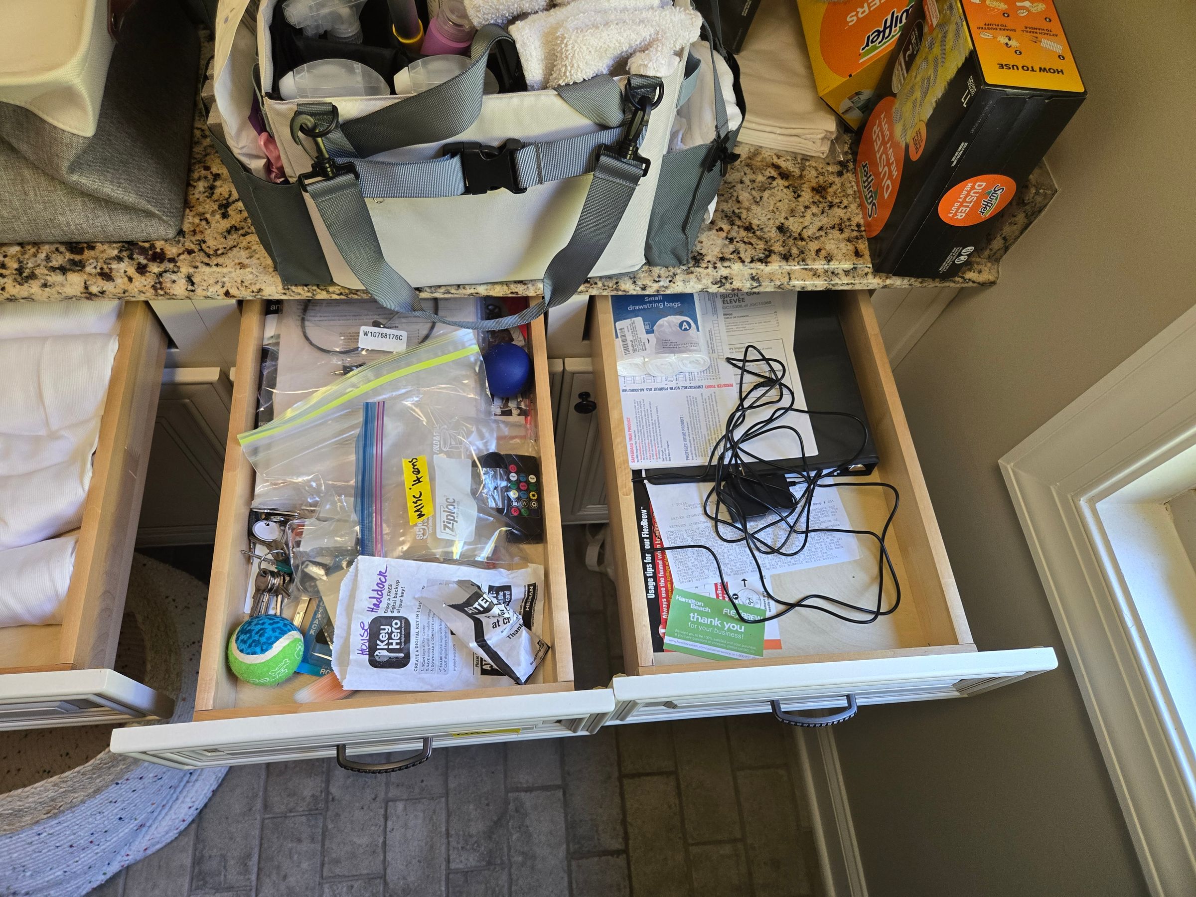 Right Drawers Before