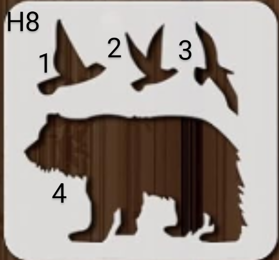 Design H8 choice 1,2,3, or 4