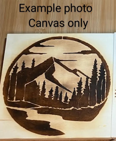 Example photo for canvas only