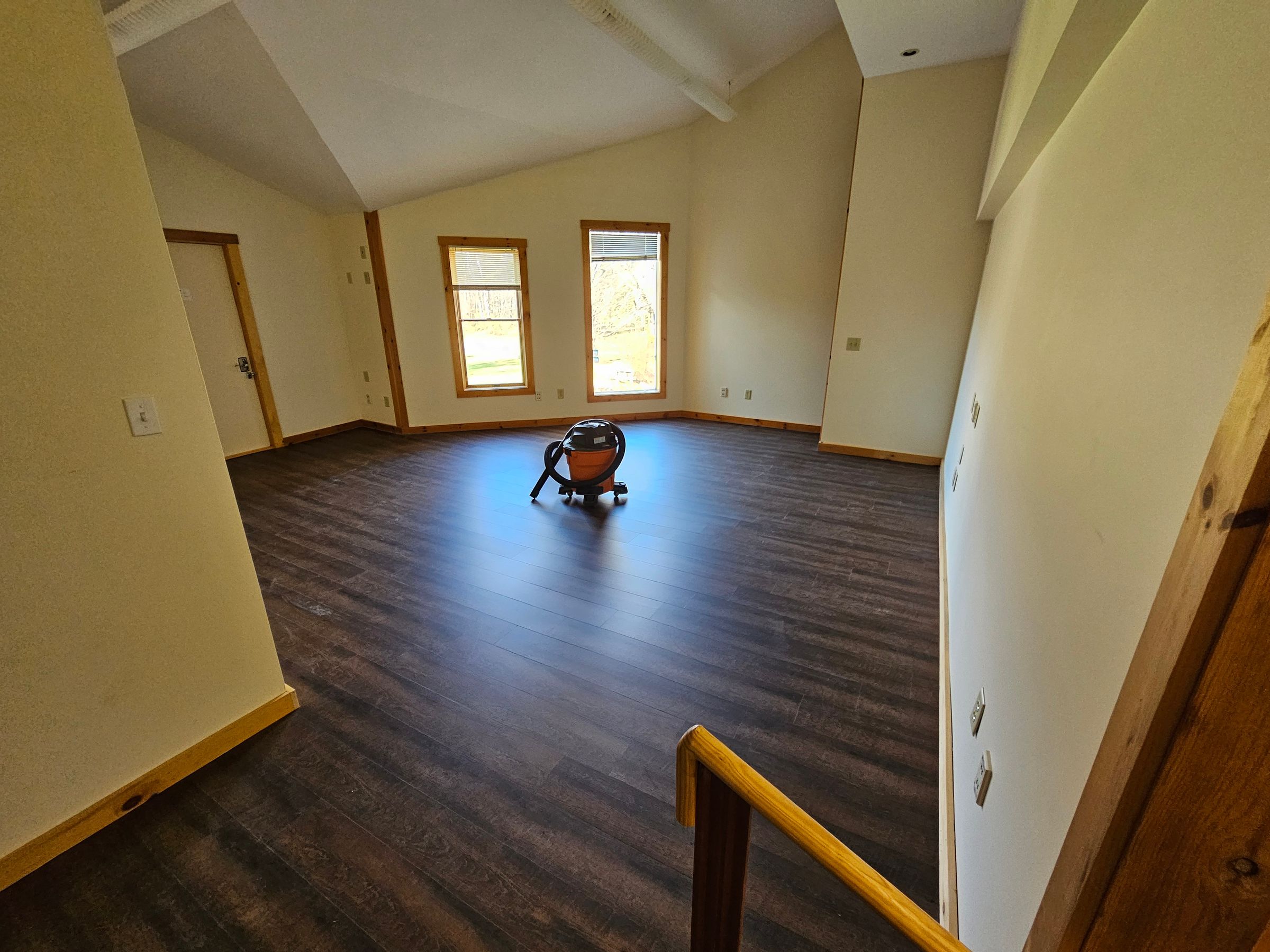 NEW FLOORING WITH ORIGINAL TRIM