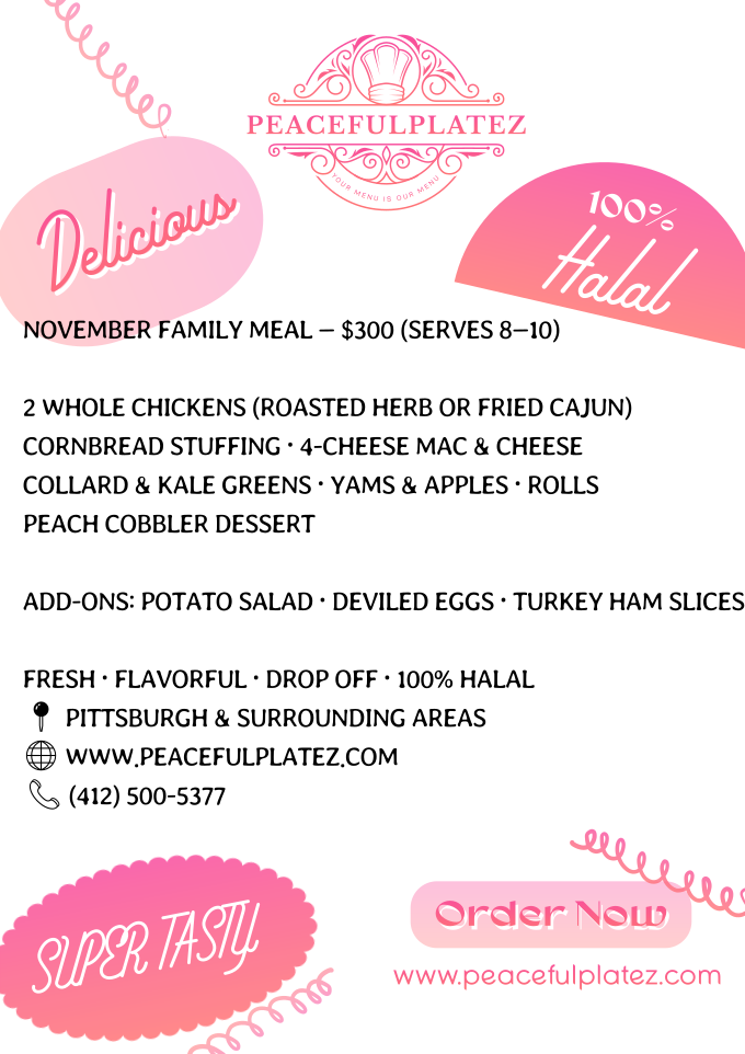 November Dinner Specials