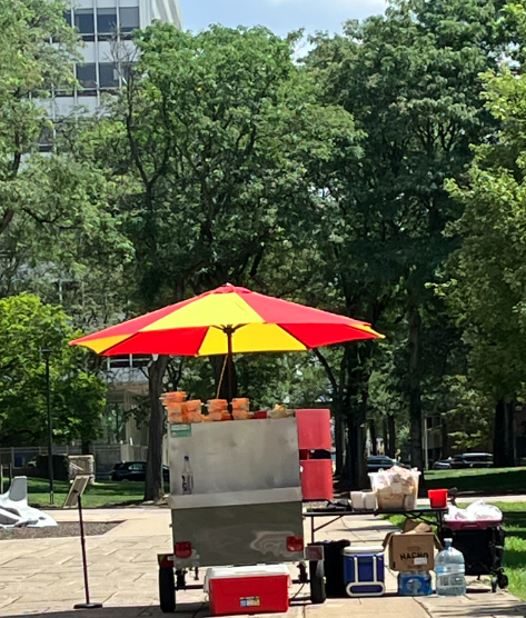 Hot Dog Cart 