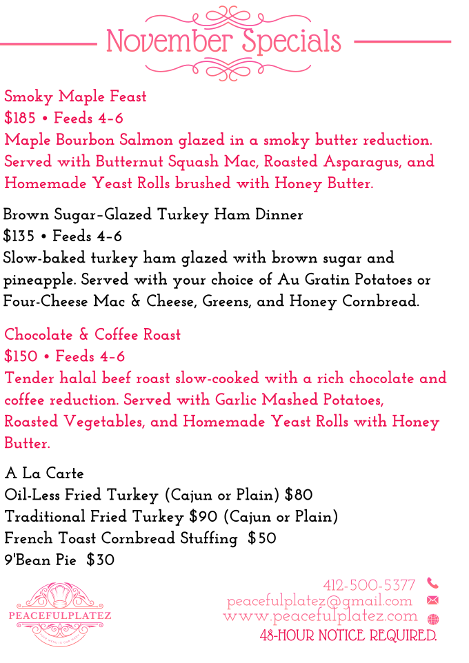 November Specials