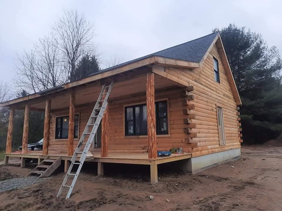 custom log supports
