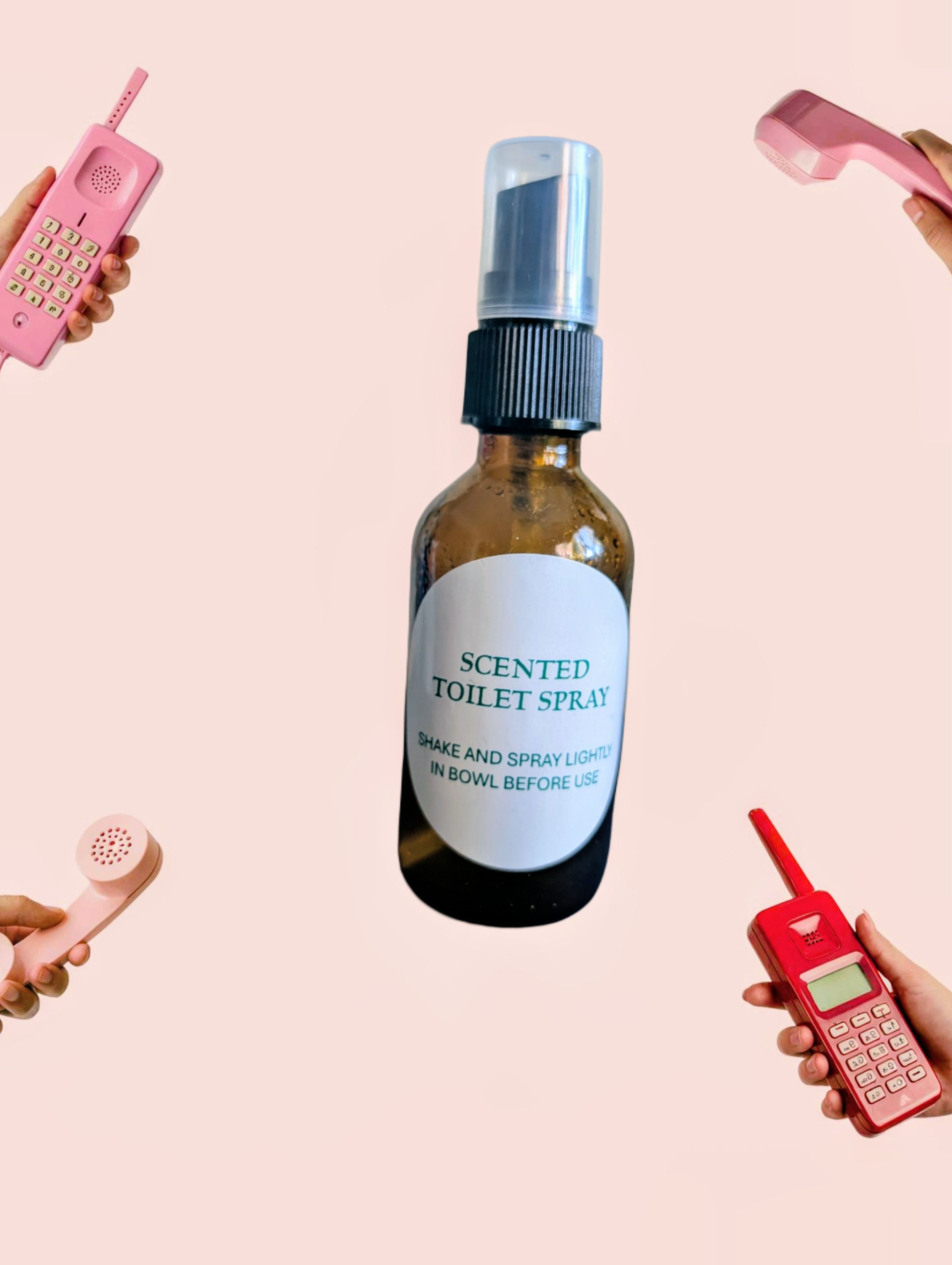 No need for anyone to know your business, keep your private time private. Shake bottle and spray twice into the bowl before use. Comes in floral, citrus, or fresh scent selections