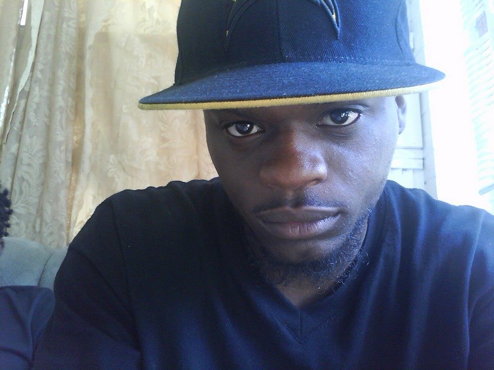 Murk Daddy All Black Chargers Fitted Hat Black/Yellow