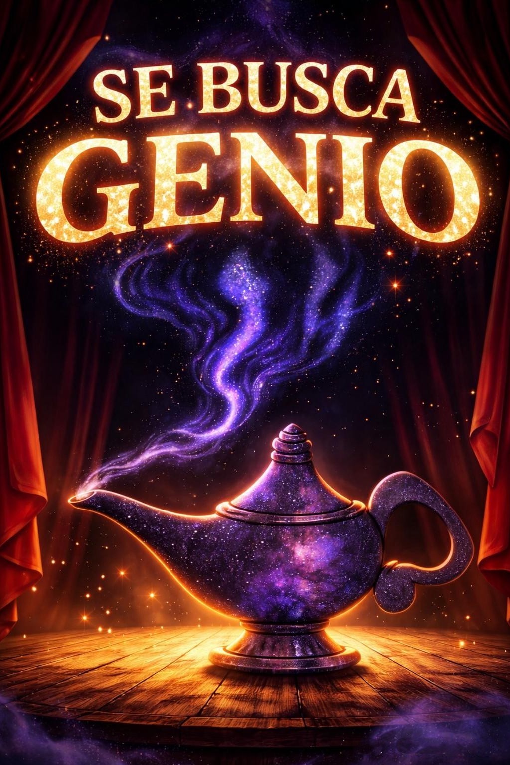 Cuando la lámpara mágica aparece en el lugar menos esperado, comienza una carrera contra el tiempo. No es solo cuestión de pedir deseos... ¡es cuestión de encontrar a alguien que sepa concederlos sin meterse en líos! Una historia sobre la confianza en uno mismo y que el mayor poder no está en la magia, sino en el corazón.