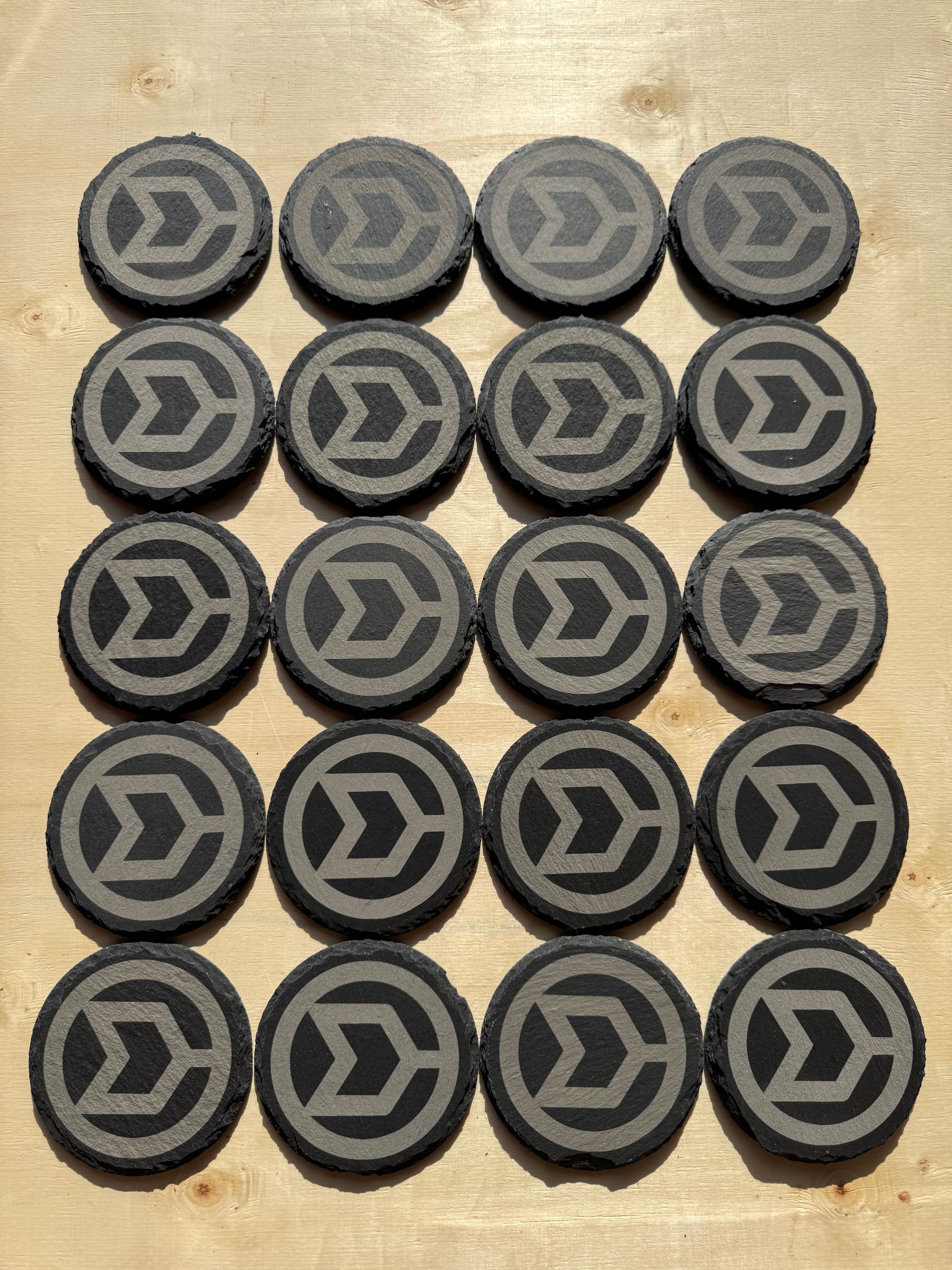 ATS Traffic slate coaster sets