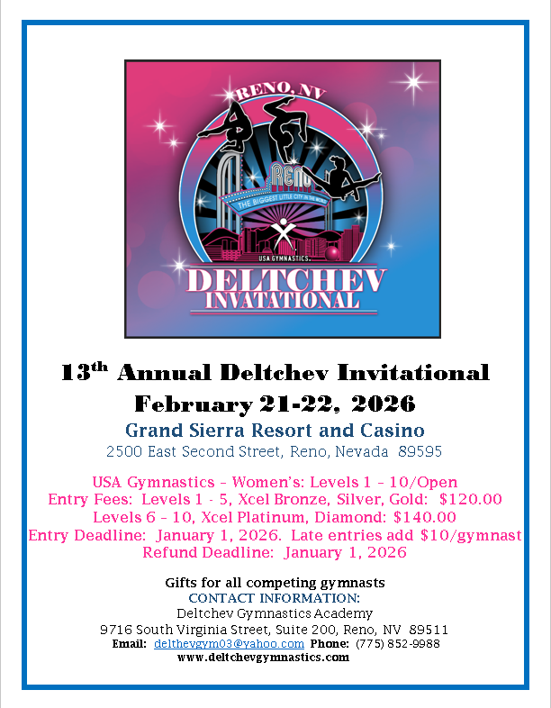 Support Deltchev Gymnastics | Booster Club Sponsorship's image