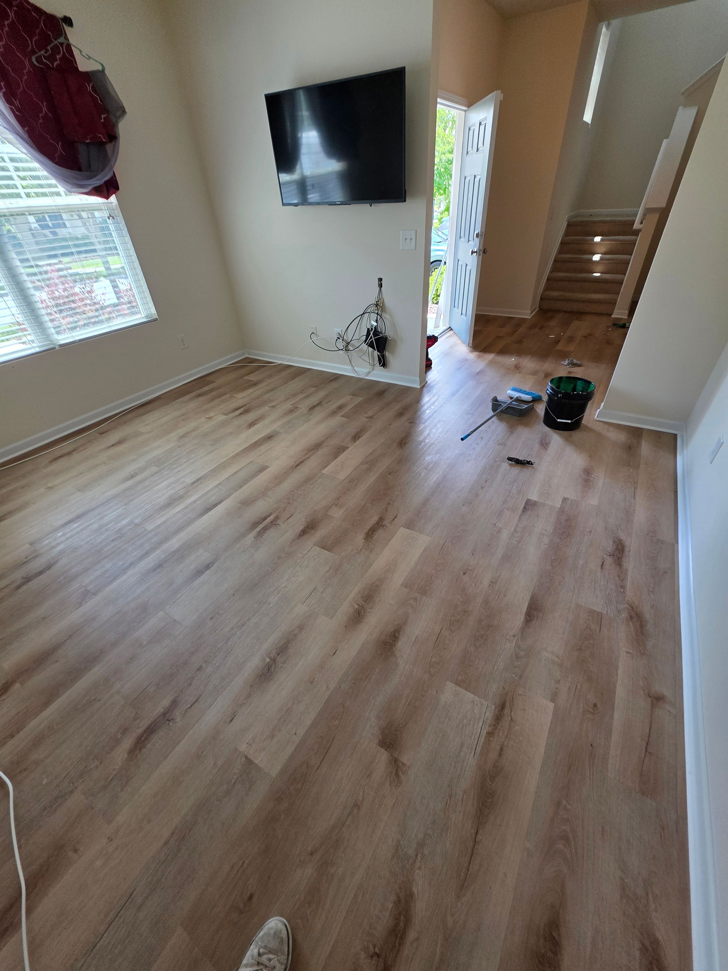 vinyl plank glue installation