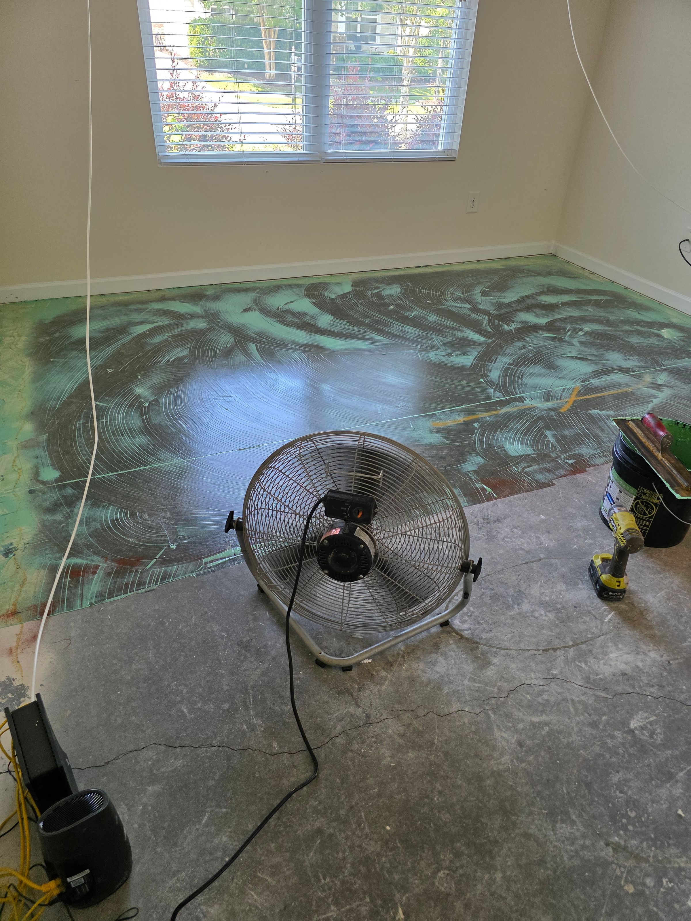 vinyl plank glue installation