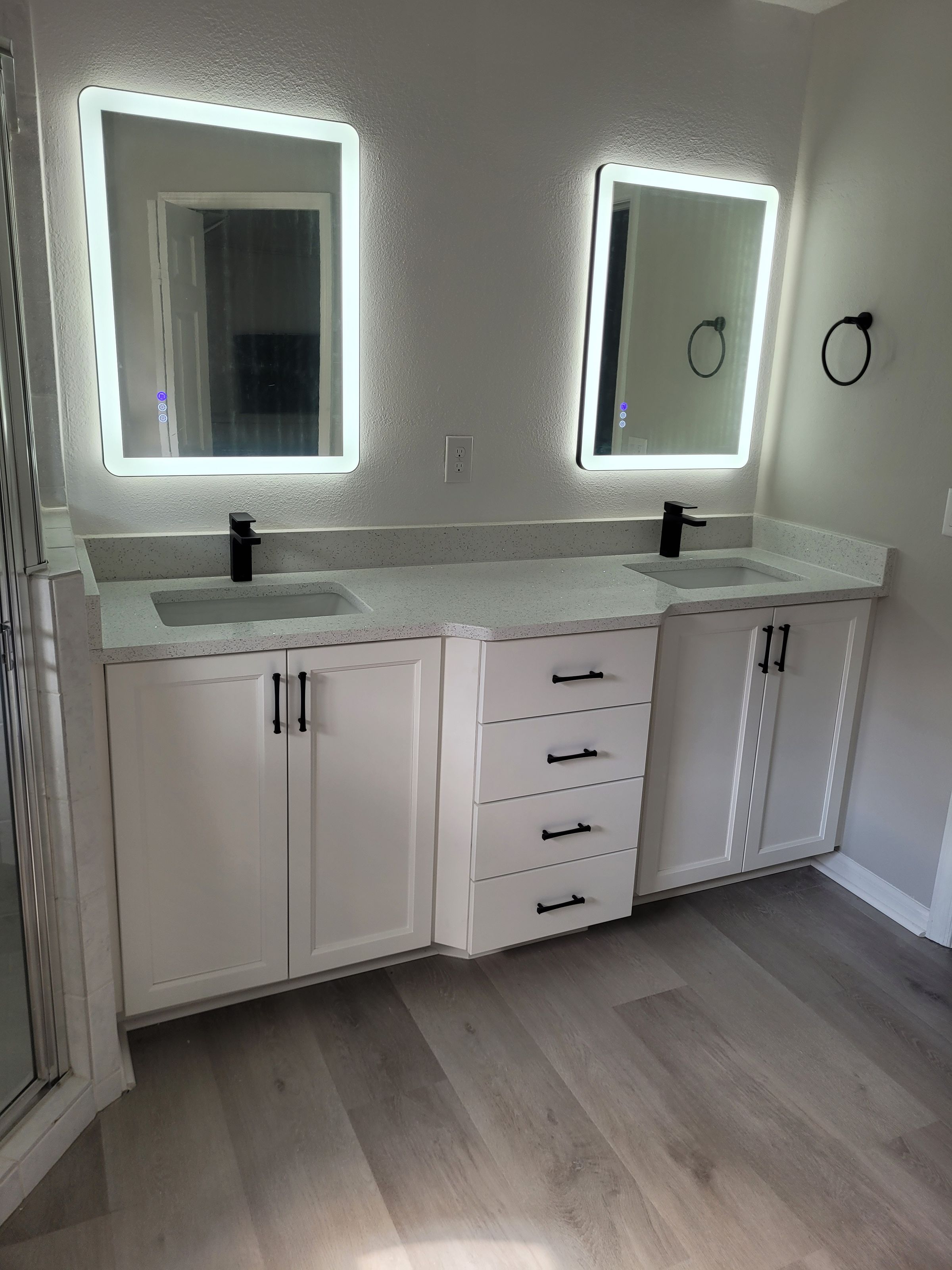 Bathroom Vanity and Mirrors