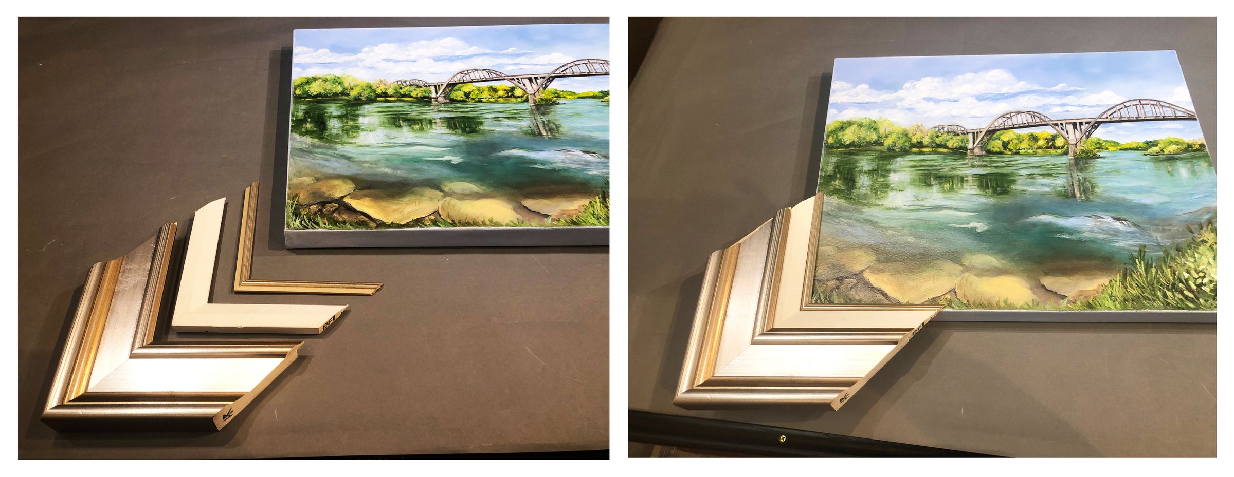Choosing a "stack" for this Lanscape on Canvas