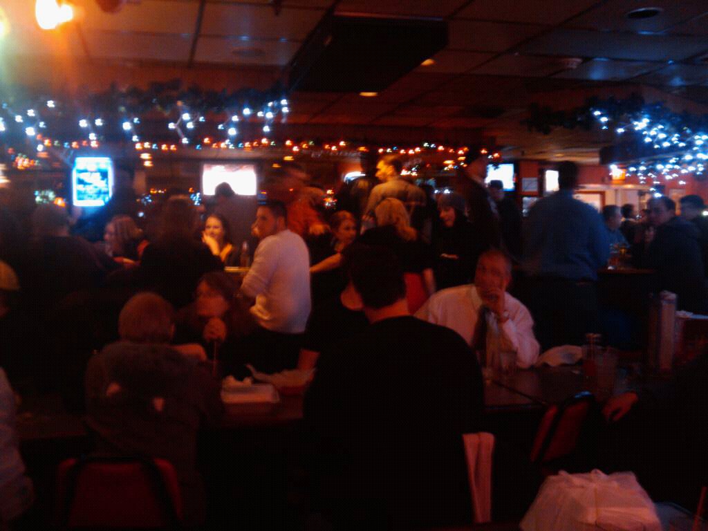 Packed House on aa Saturday night!!