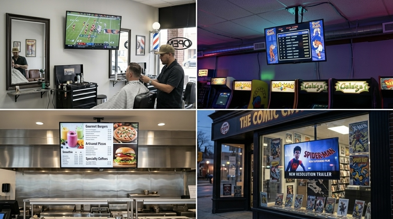 Commercial TV Installations in Homestead