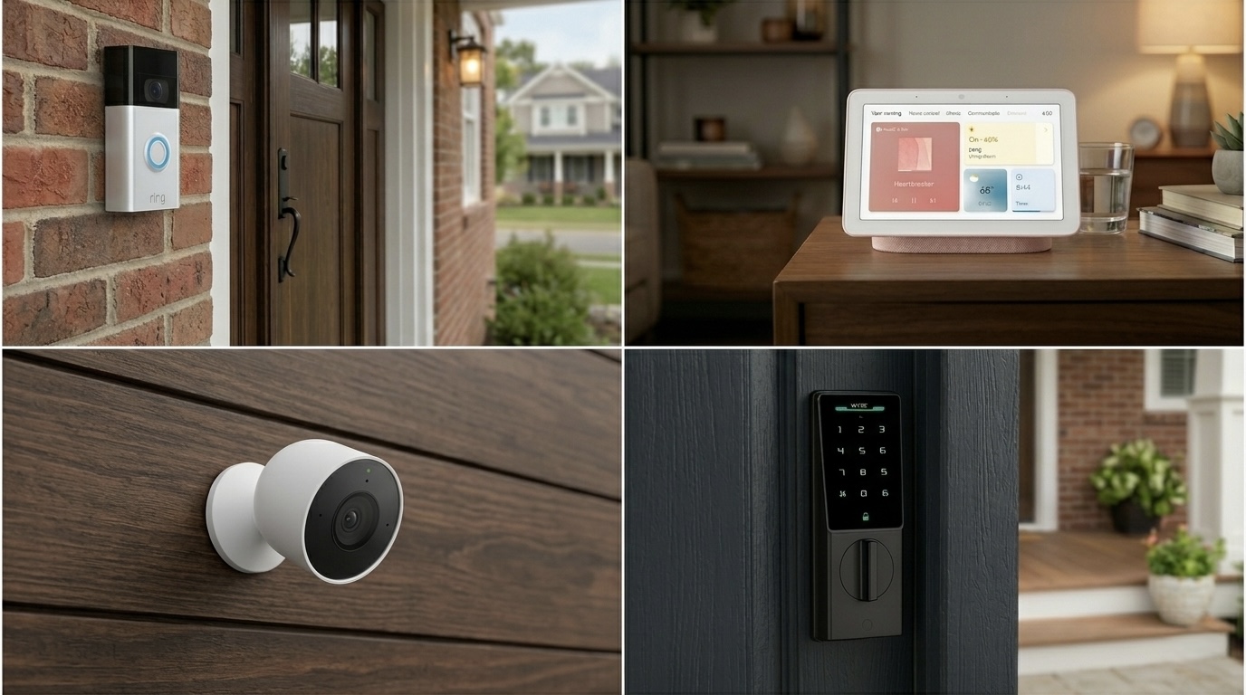 Smart home setup with Ring and Alexa in Homestead FL.