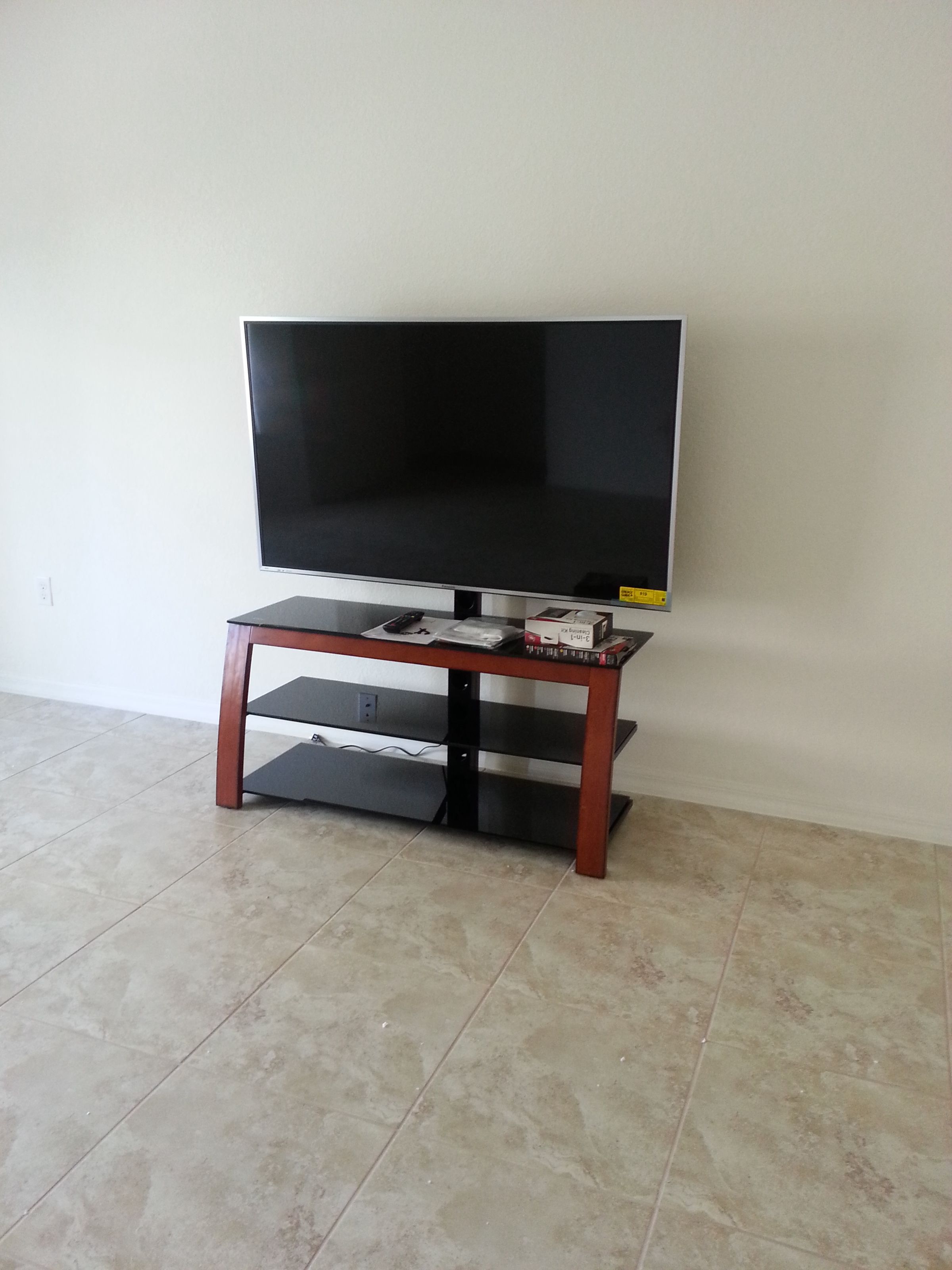 TV stand assembly with TV Mounting in Homestead FL