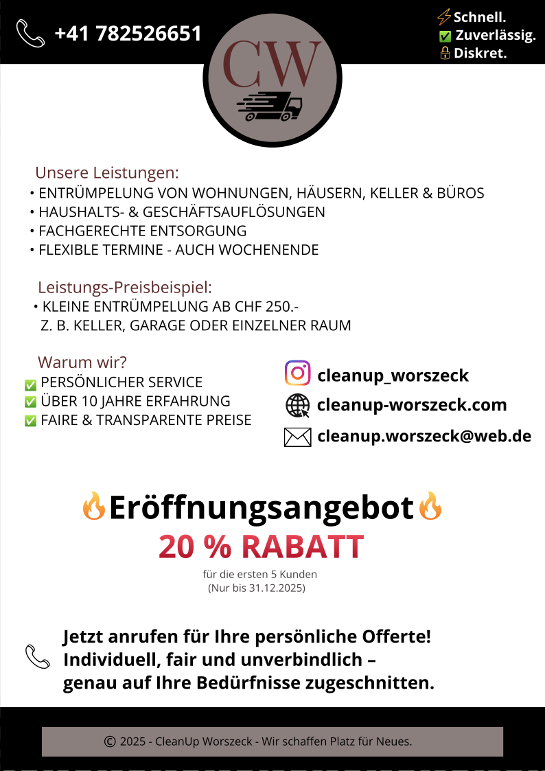CleanUp・Worszeck's image