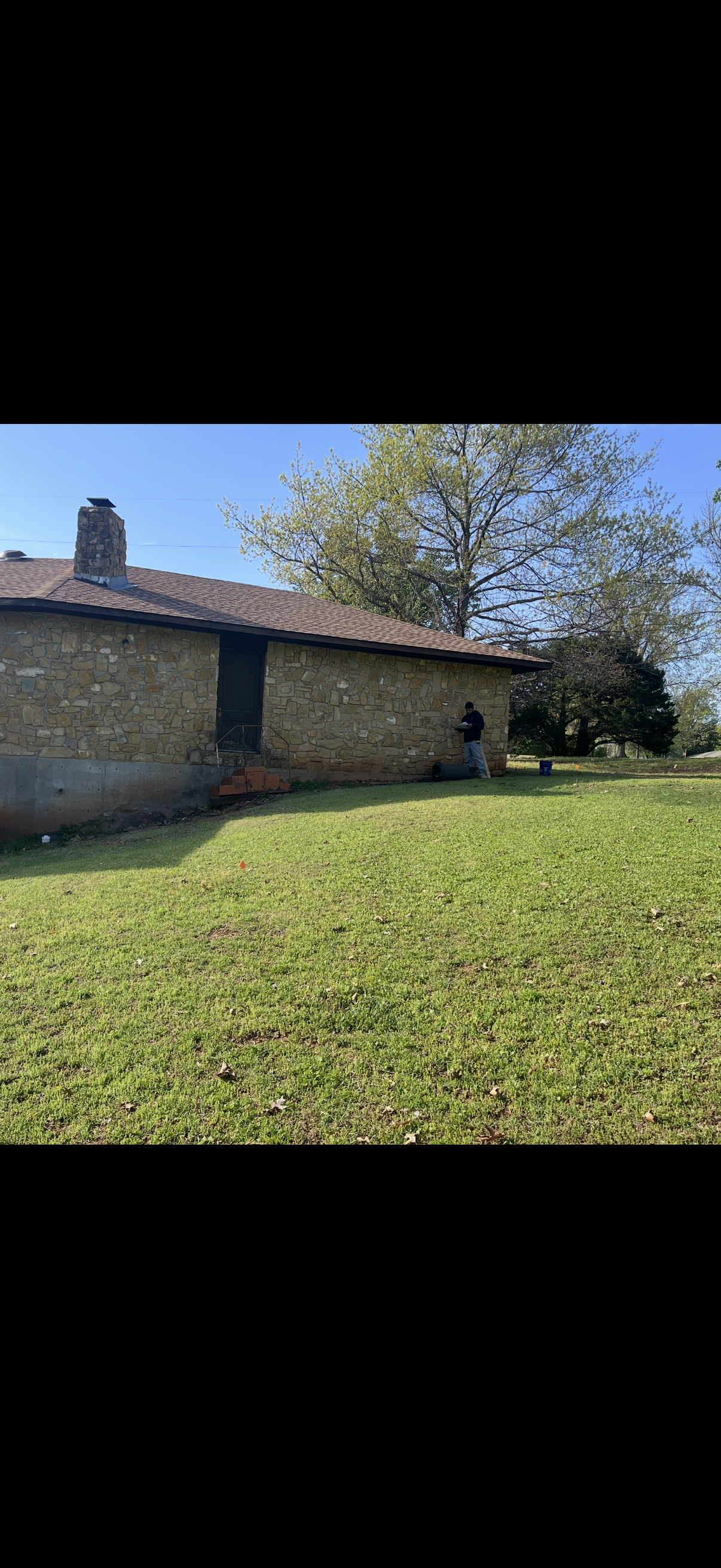 Large Shop Addition Off Back of Existing House