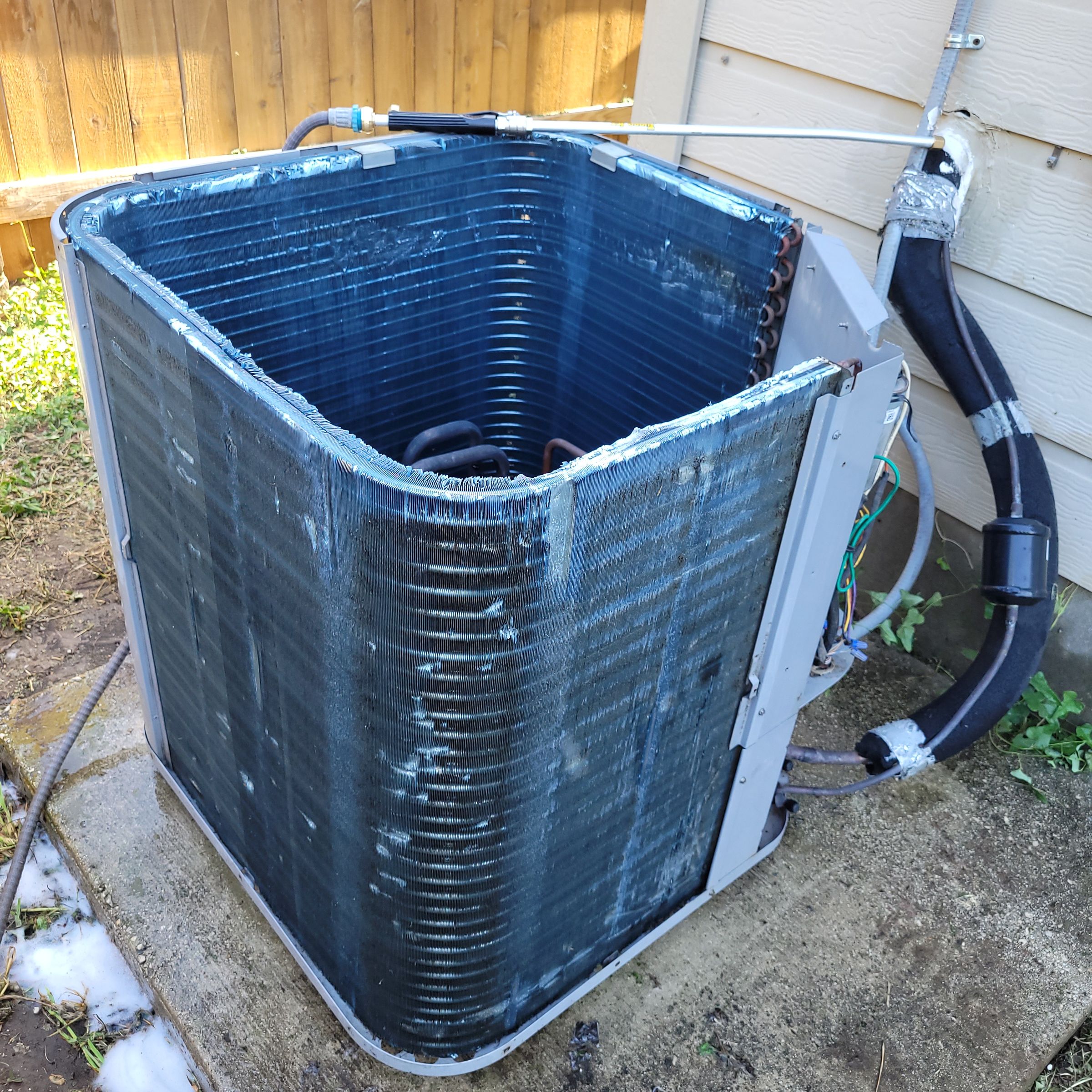 COIL CHEMICAL WASH