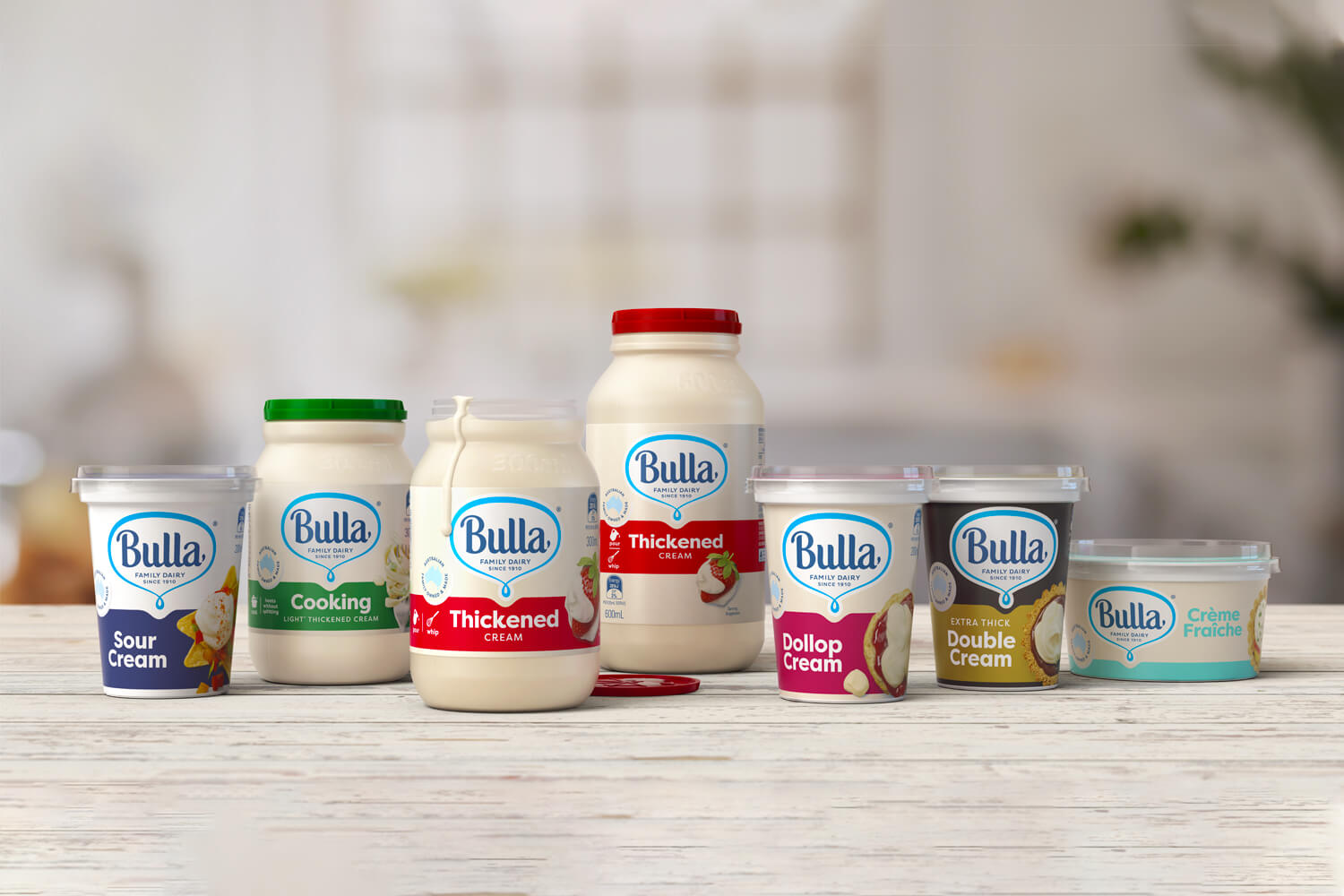 BULLA (Colac) - Dairy Products - Multiple