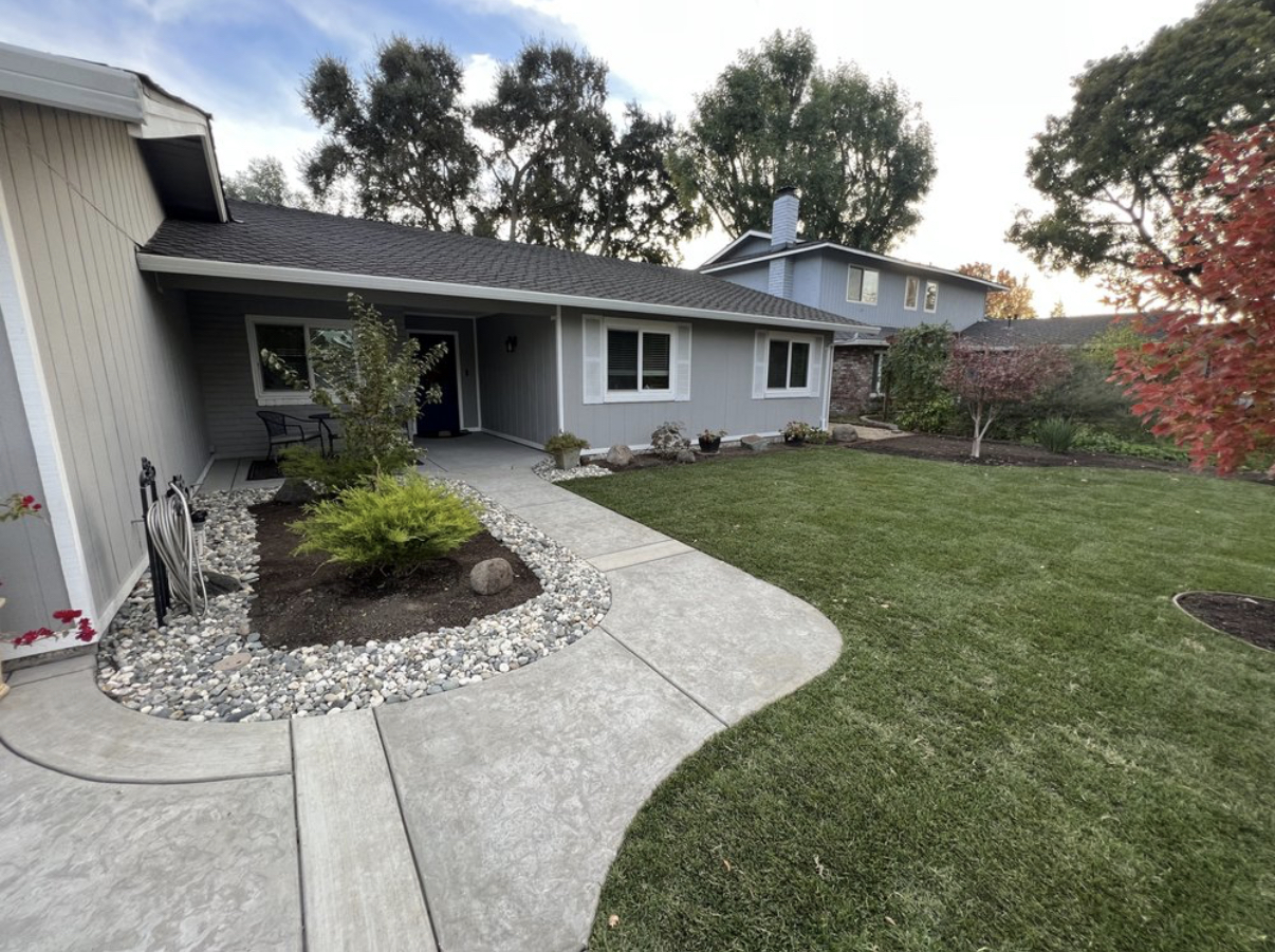 Stamped Concrete, New Grass