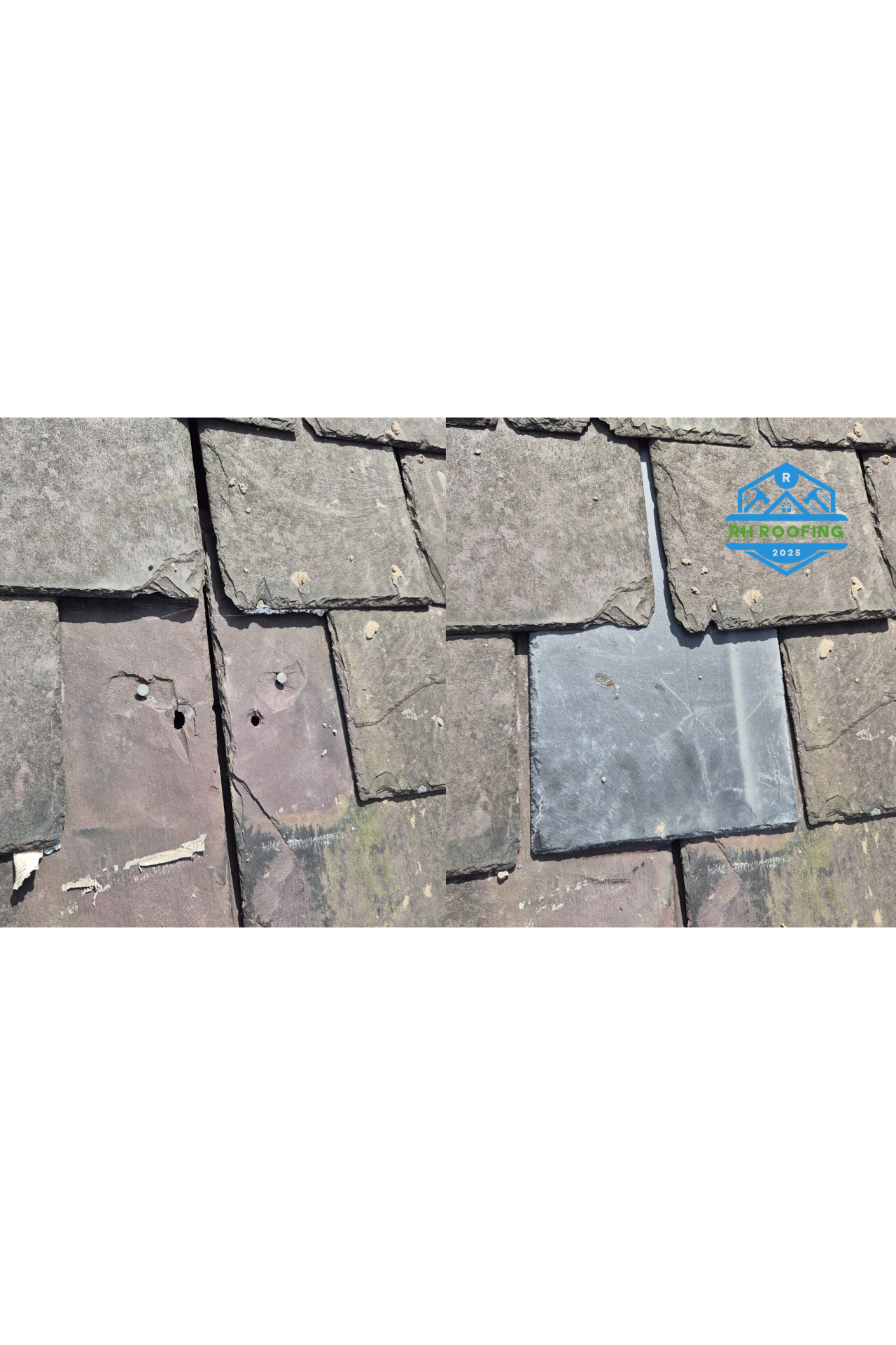 Slate replacement in Stockport 
