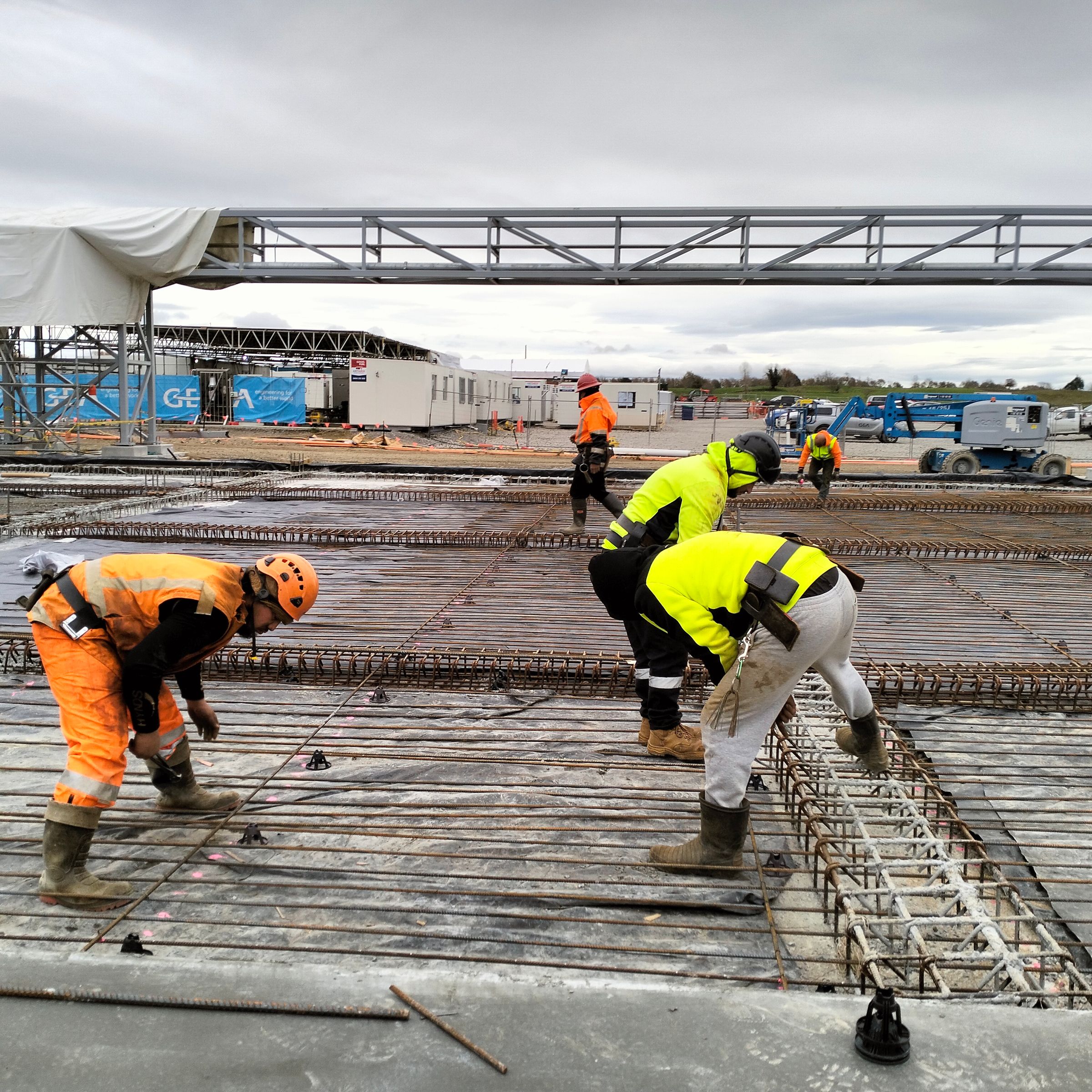 Crew at Tokoroa