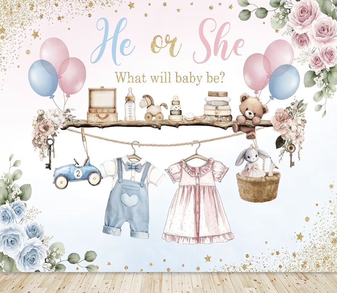 He or She (Clothes Line)- B22