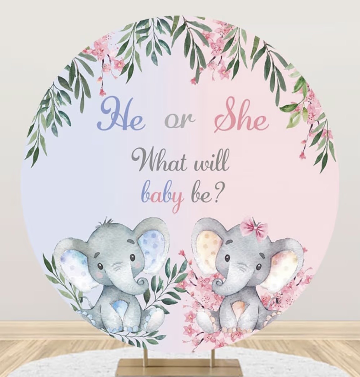 He or She (Elephants) Round- B21