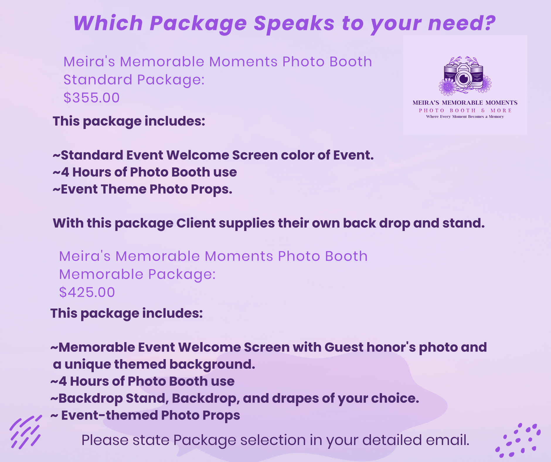 Meira's Memorable Moments's image