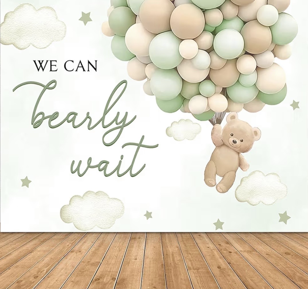 We Can Bearly Wait (Green)- B12