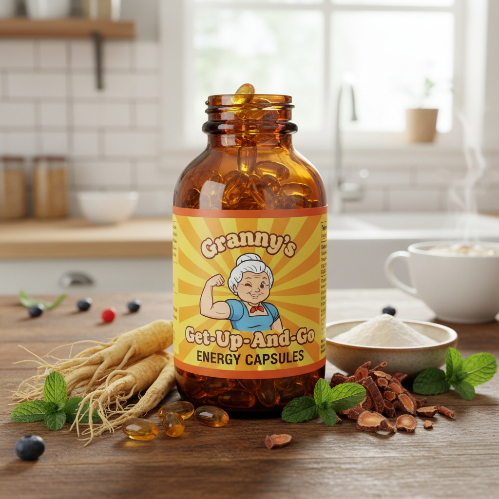 Granny Says: “This’ll put the pep back in your step.”