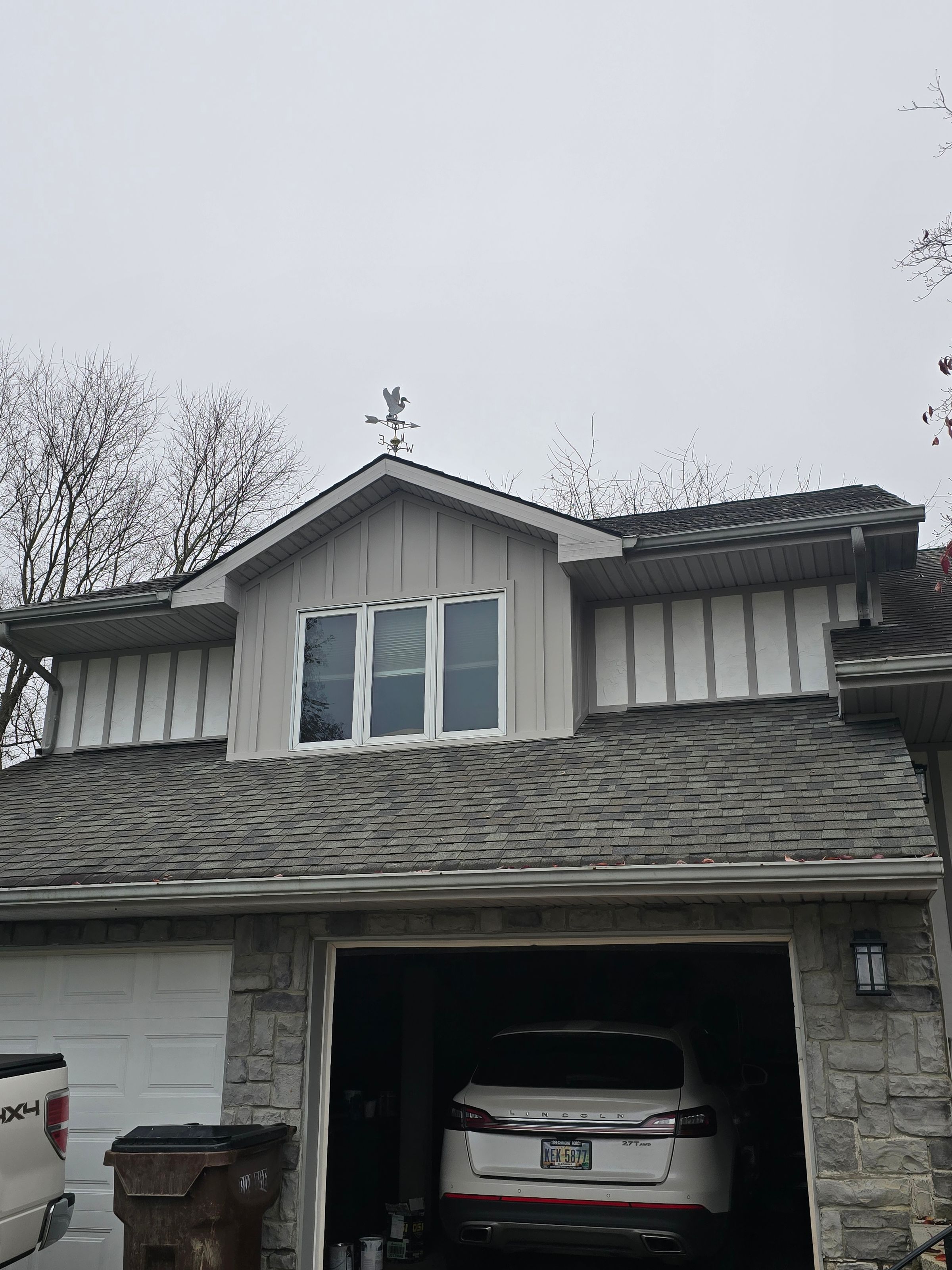 New Board and Batten Hardie Siding