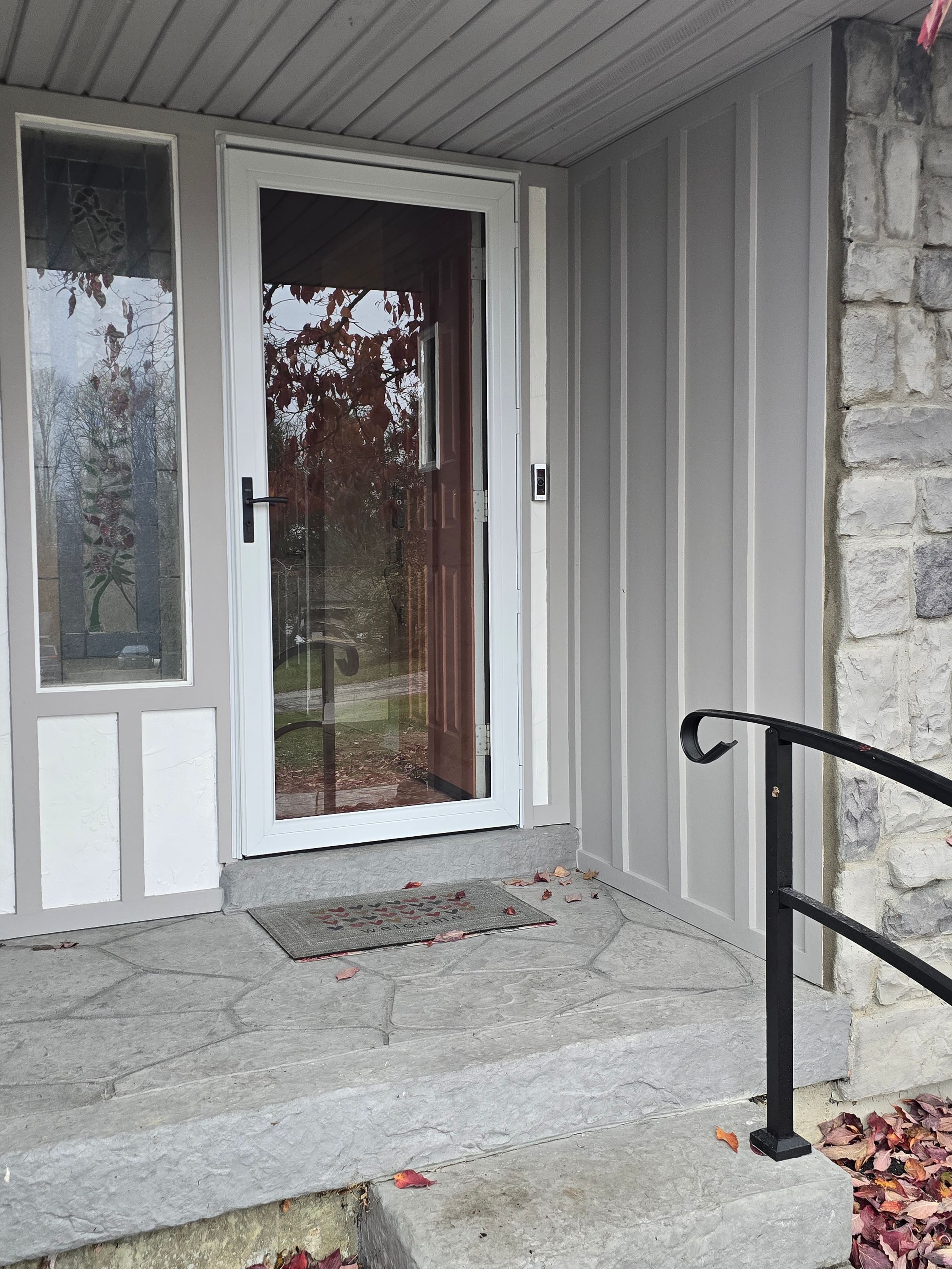 New Board and Batten Hardie Siding