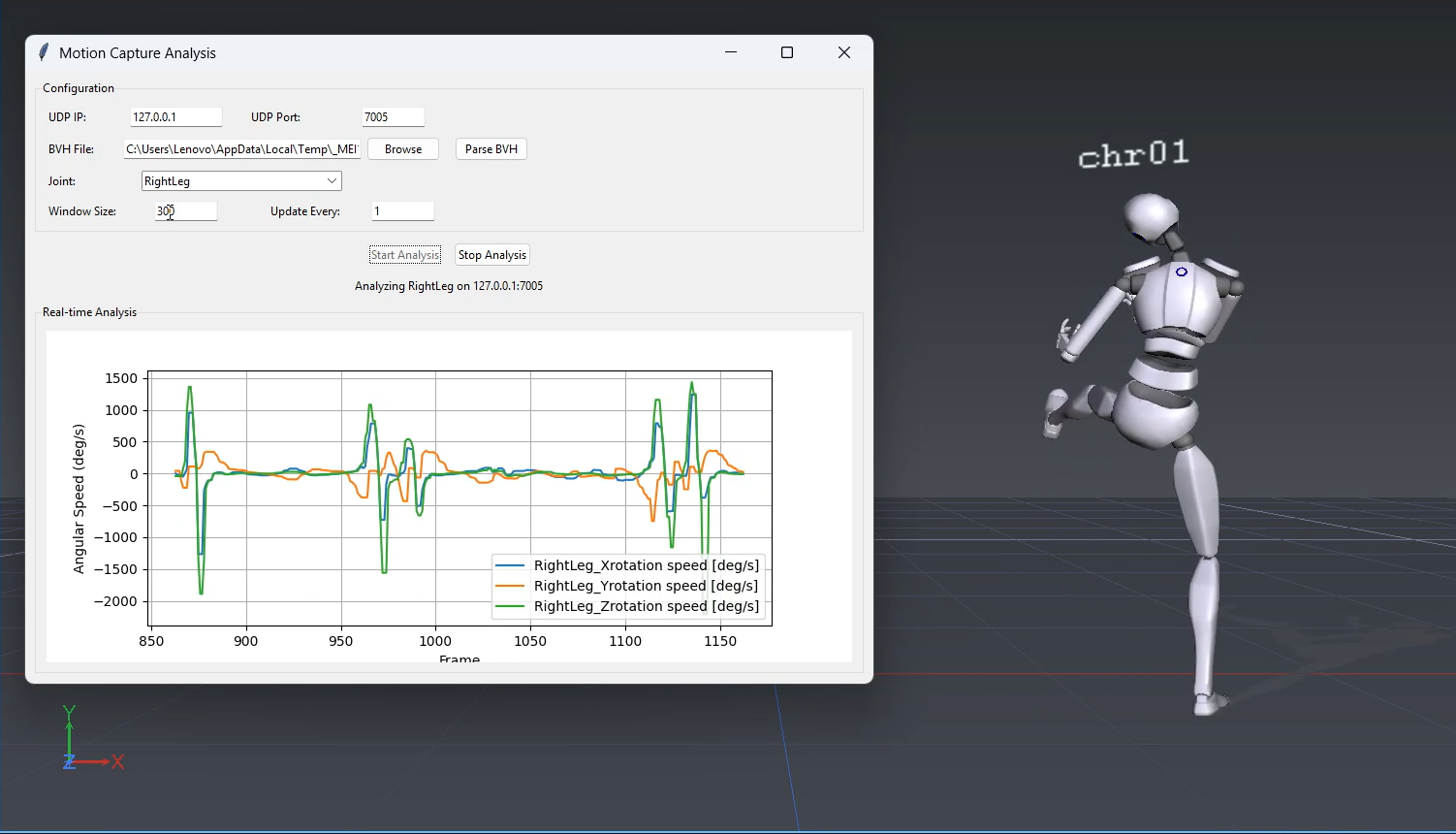 axis studio angular velocity