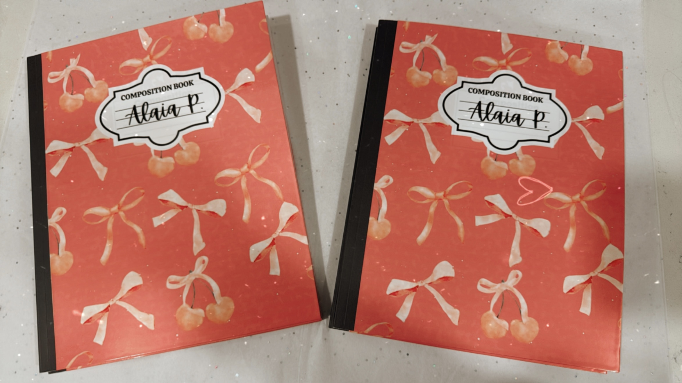 Customized notebooks 