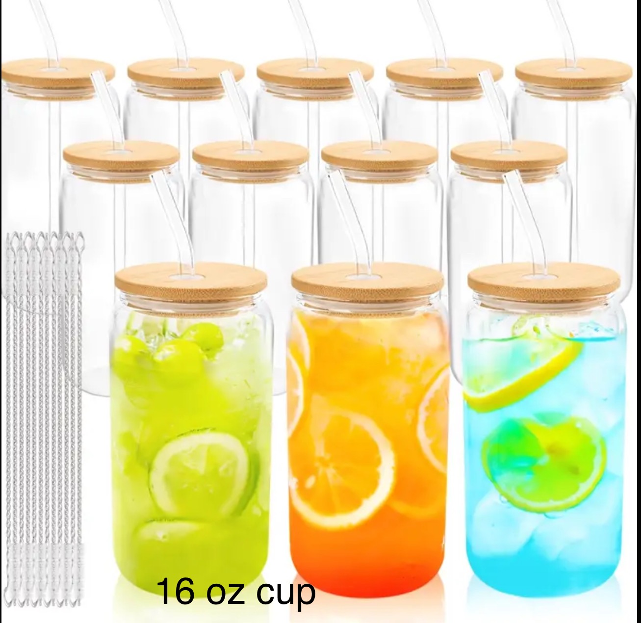 16oz clear cup - sublimation