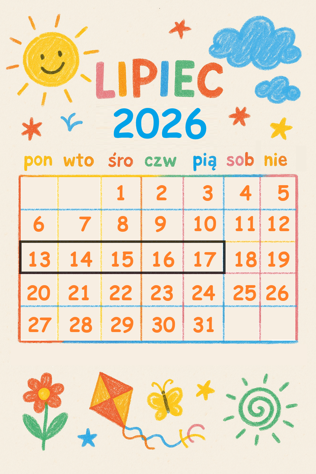 Półkolonie Tychy Hopla 2026's image